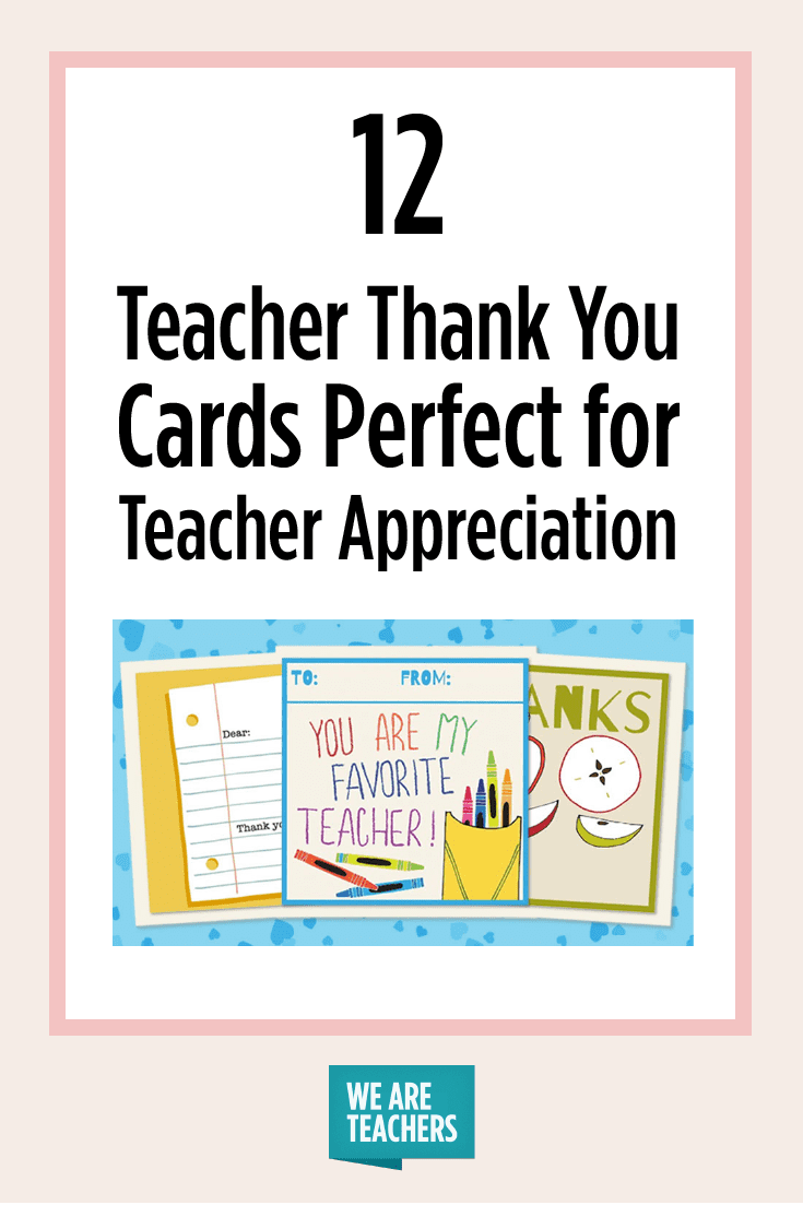 Teacher Appreciation Note Template Collection