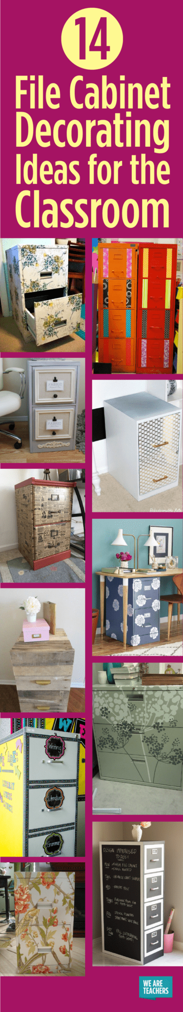 14 File Cabinet Decorating Ideas For The Classroom Weareteachers