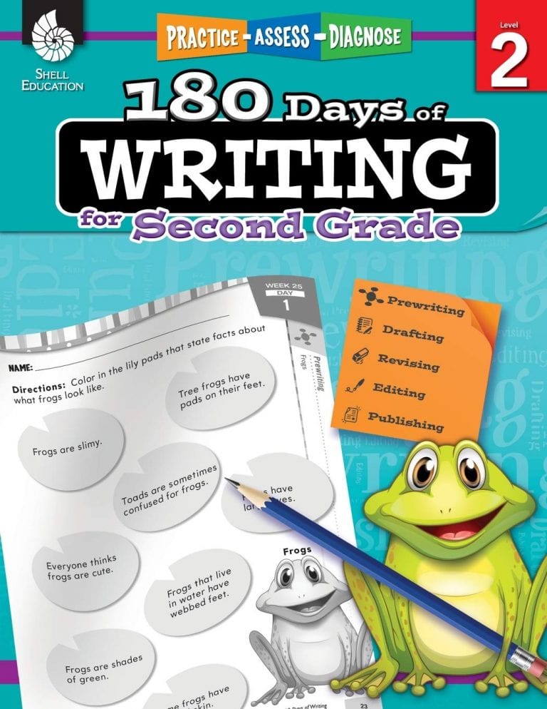 writing workbooks for 2nd grade