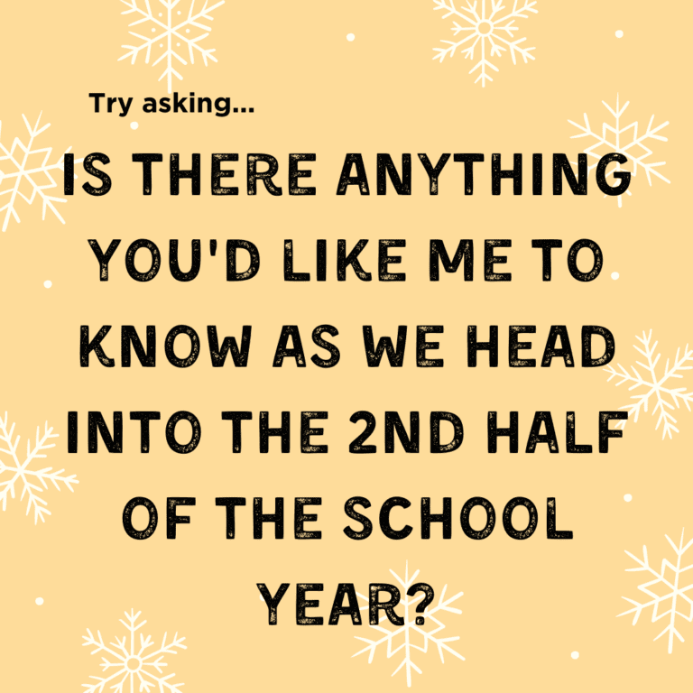 Five Questions I'm Not Going To Ask Students About Their Winter Break