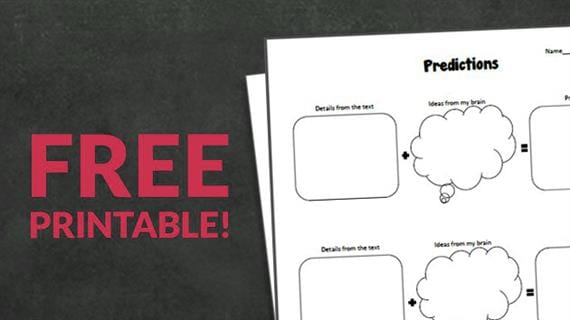 Free Printable Predictions And Inferences Weareteachers