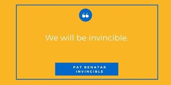 We will be invincible