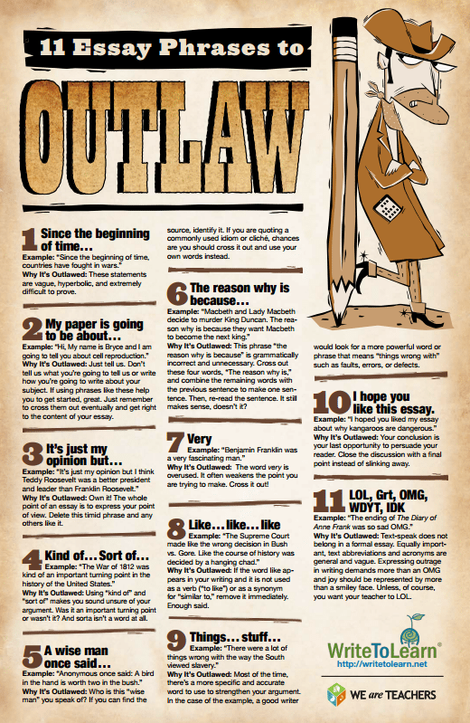 11 Phrases to Outlaw