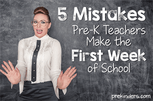 5 mistakes 1st school