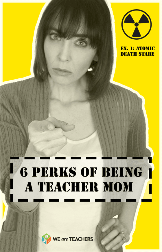 6 Perks Teacher Mom_Pin