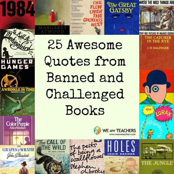 25 Awesome Quotes From Banned and Challenged Books