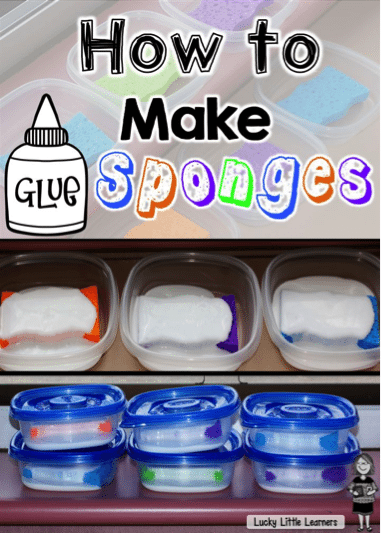 Teaching kindergarten glue hack