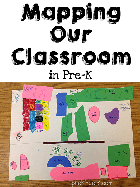 Mapping our classroom in Pre-K