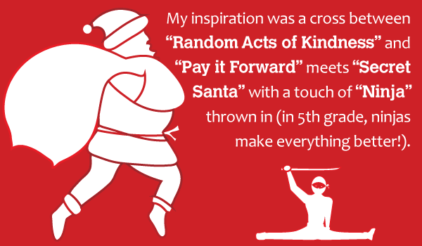 Ninja Santa quote