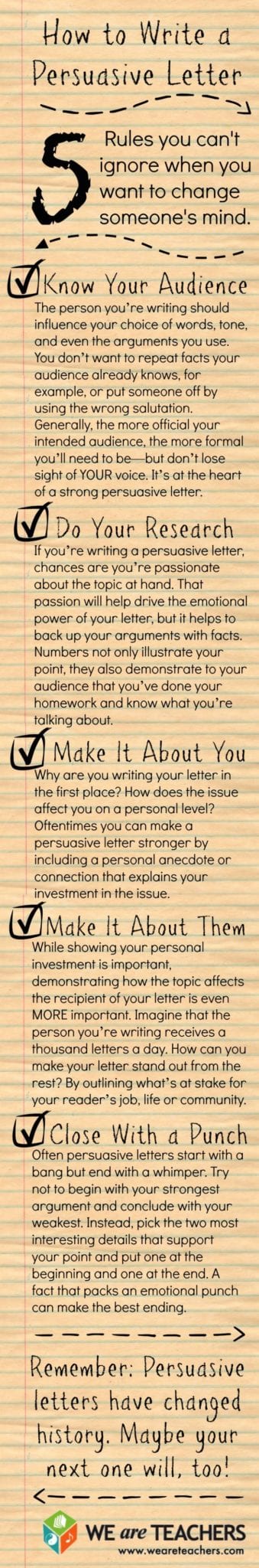 5 Tips For Teaching Real World Persuasive Writing - WeAreTeachers