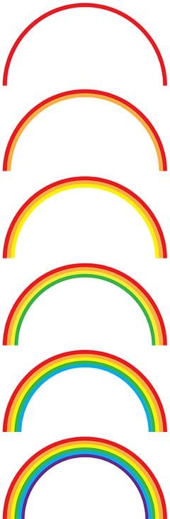Rainbow Flip Book