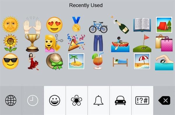 A Year of Recently Used Emojis Teacher Edition