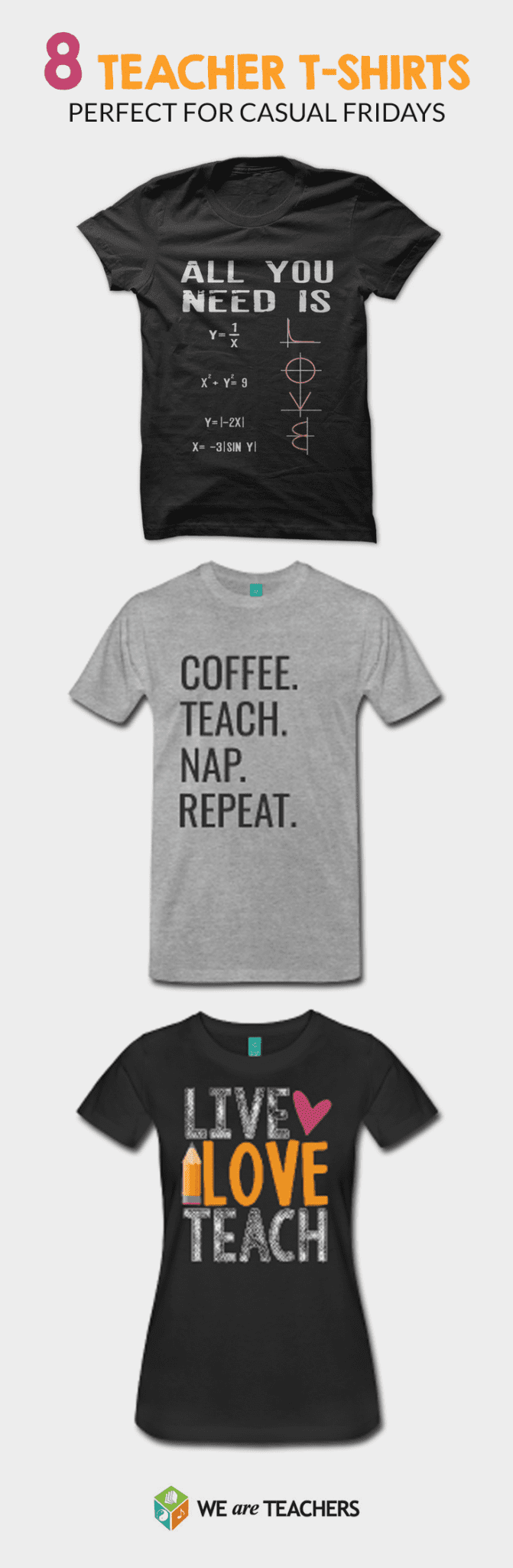 cute shirts for teachers