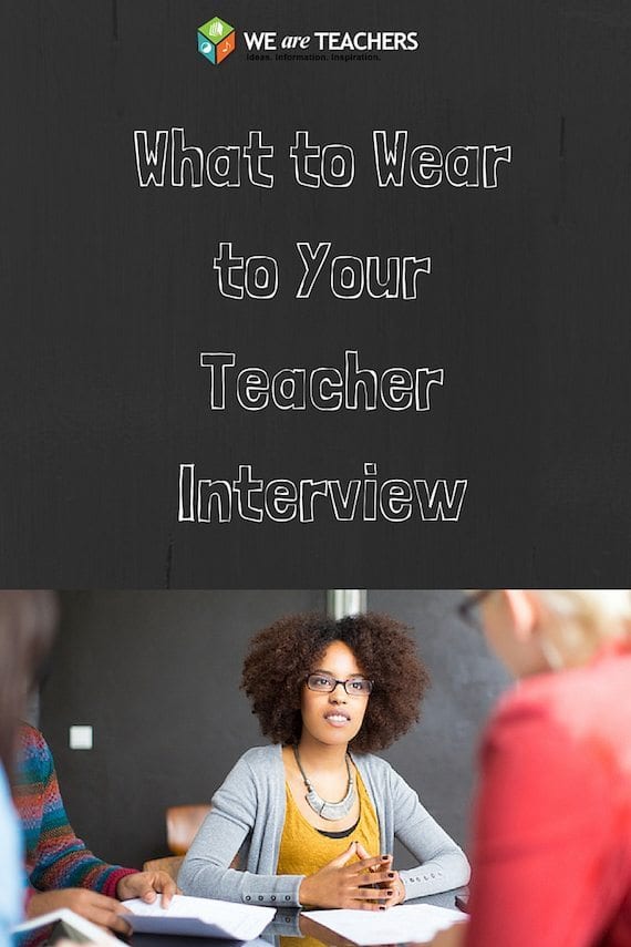 best interview outfits for teachers