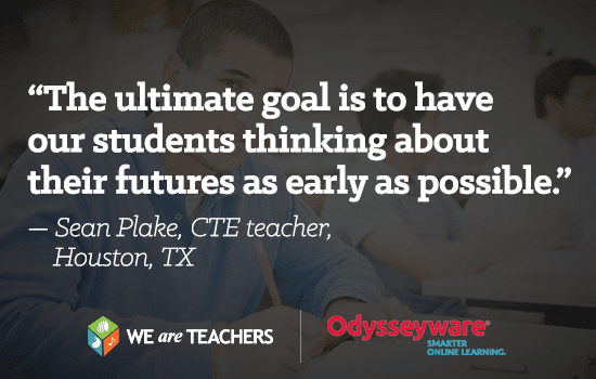 The ultimate goal is to have our students thinking about their futures as early as possible