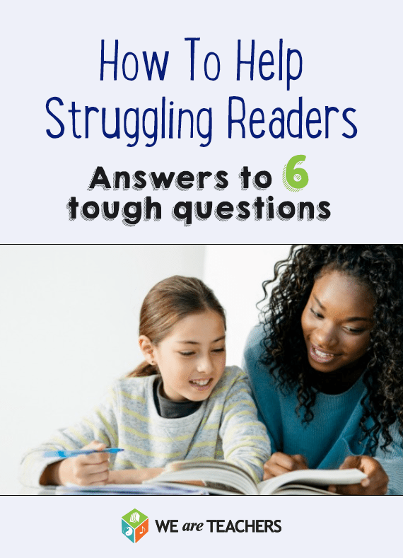 How to help struggling readers. Answers to your toughest questions.