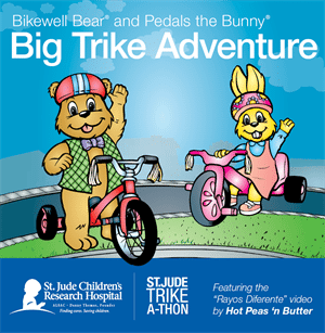 DVD Cover for St. Jude Trike-A-Thon Activities