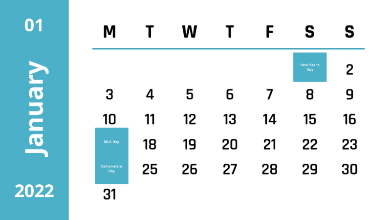 American Disposal Holiday Schedule 2022 The Big List Of School Holidays And Special Days To Celebrate