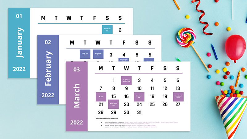 Special Days Calendar 2022 The Big List Of School Holidays And Special Days To Celebrate