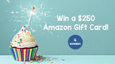 Win a $250 Amazon gift card.