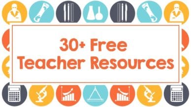 30+ Free Teacher Resources (Free Teaching Resources)