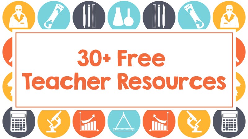 31 Amazing Sources For Free Teacher Resources Weareteachers - 