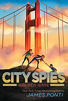 The book cover for "City Spies, Book 2" by James Ponti