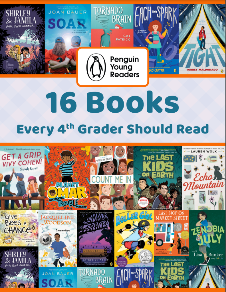 Free Printable! Best Books for Every Grade From Penguin Young Readers