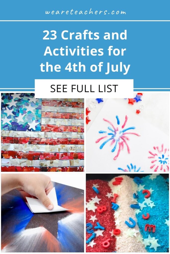 23 Crafts and Activities for the 4th of July