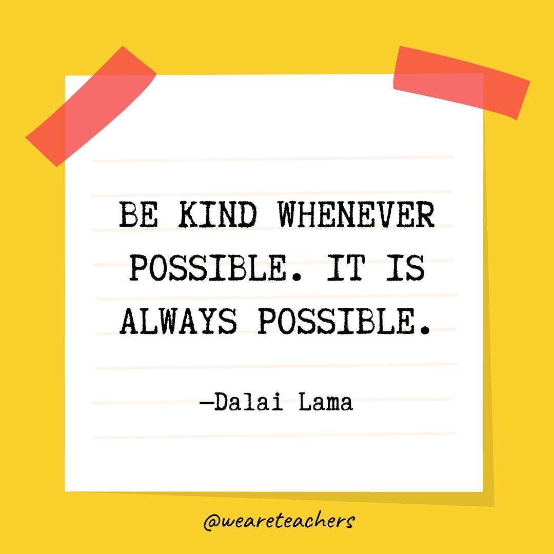 Kindness Quotes for Kids of All Ages and Grade Levels