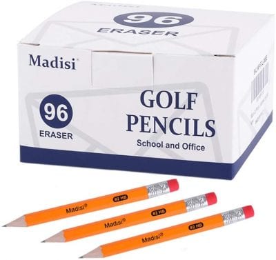 Golf pencils