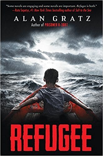 Book cover for Refugee as an example of social justice books for kids