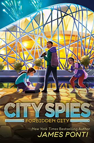 The book cover 'City Spies, Book 3' by James Ponti