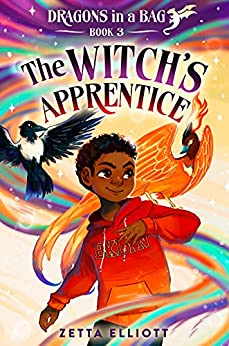 The book cover for 'The Witch's Apprentice' by Zetta Elliott 