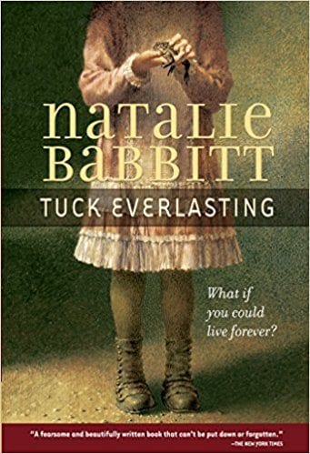 Tuck Everlasting book cover--middle school books