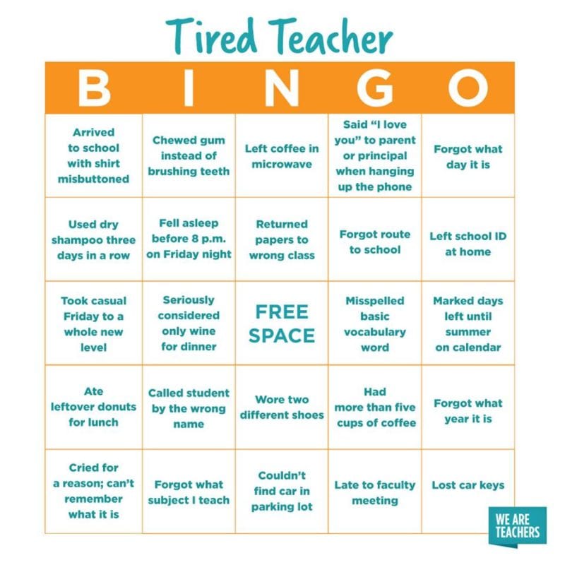 Bingo for Teachers