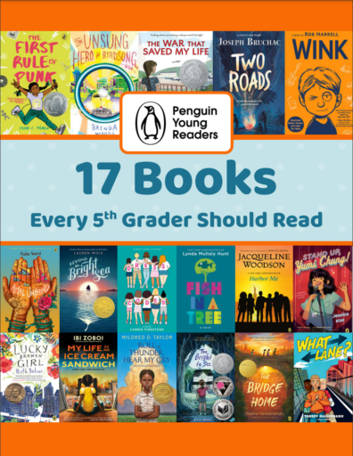 Covers of books for 5th graders