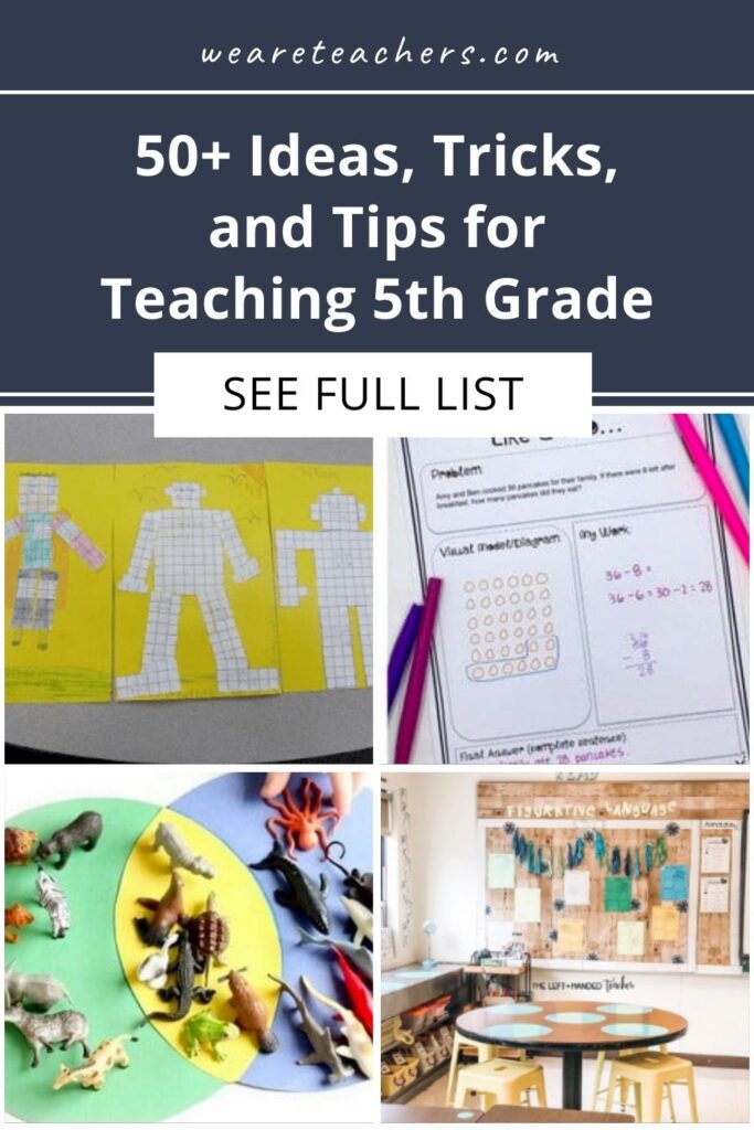50+ Tips, Tricks, and Ideas for Teaching 5th Grade