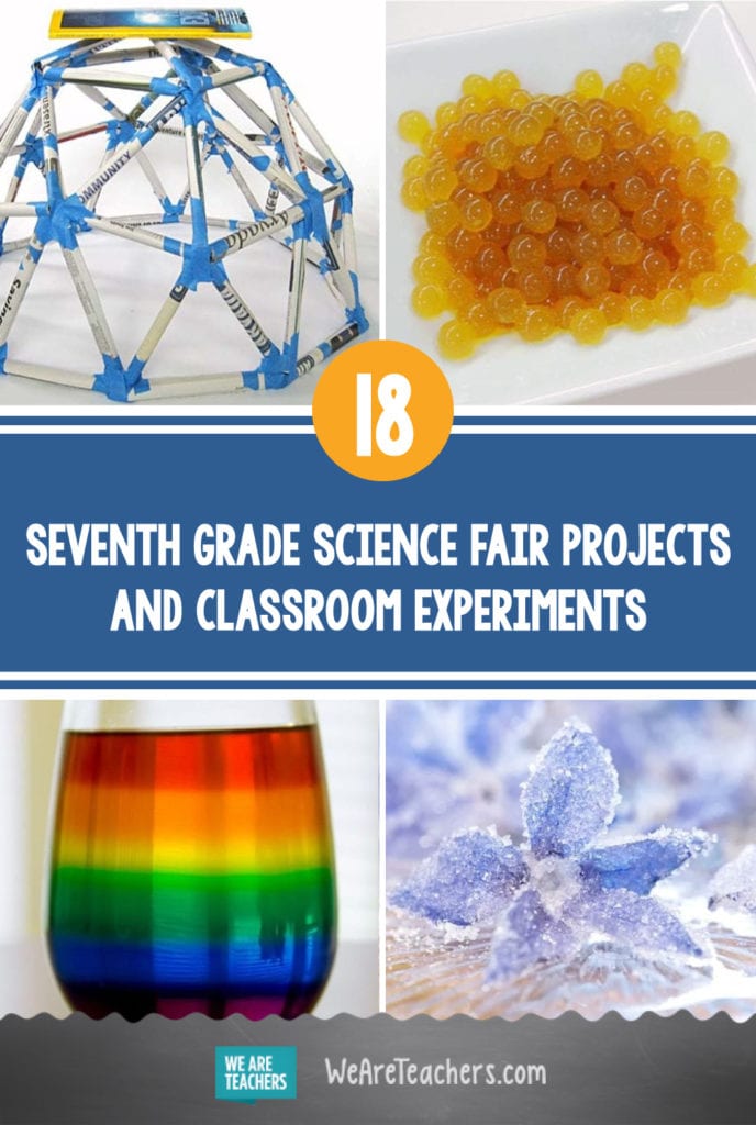 experiments for science fair for 7th grade