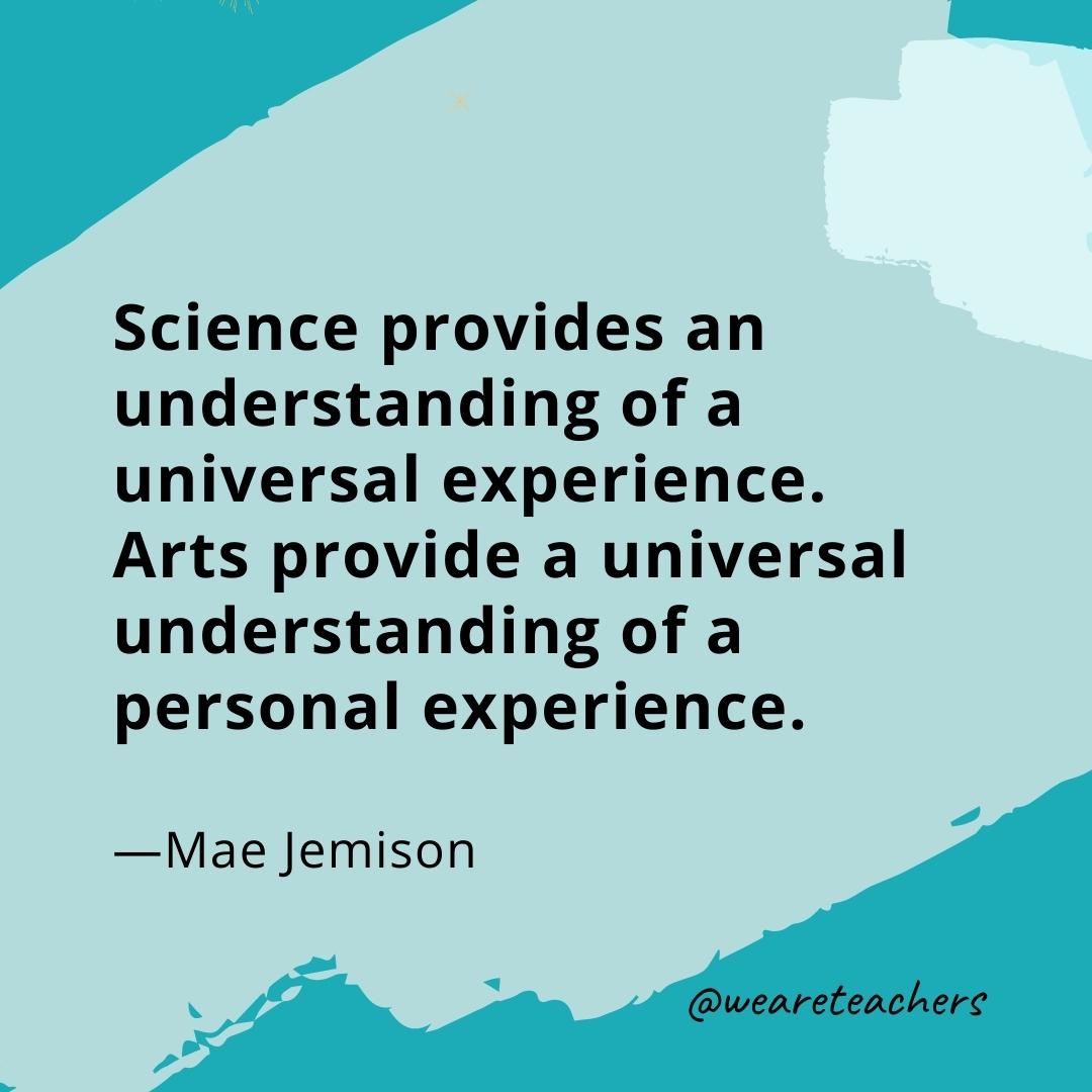 All great scientists have, in a certain sense, been great artists; the man with no imagination may collect facts, but he cannot make great discoveries. —Karl Pearson