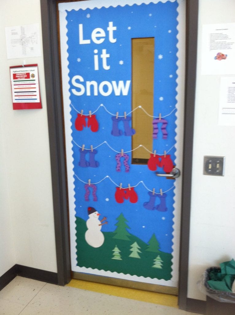 Amazing Classroom Doors For Winter And The Holidays