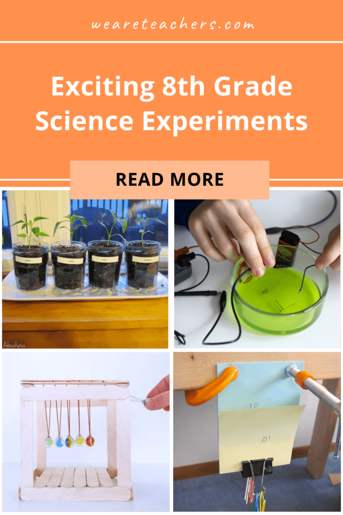 45 Eighth Grade Science Fair Projects and Classroom Experiments