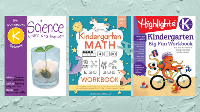 kindergarten workbooks