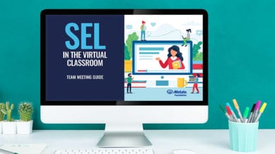 image of staff meeting kit for SEL in the Virtual Classroom