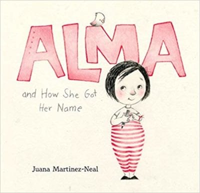 Book cover for Alma and How She Got Her Name as an example of second grade books