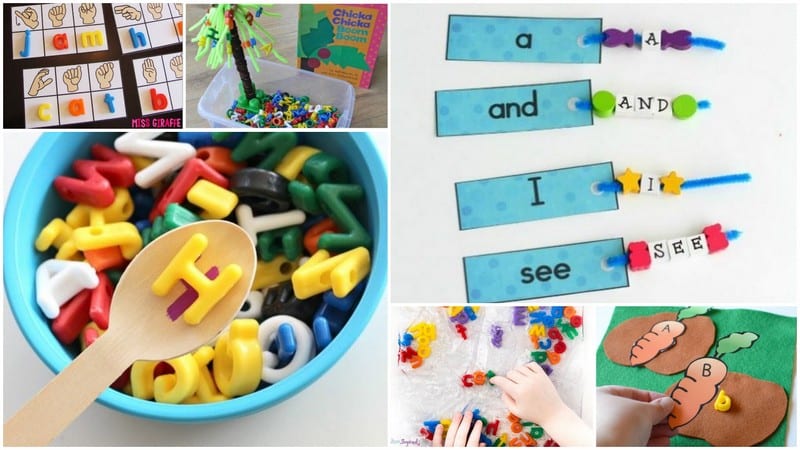 Alphabet Beads Activities