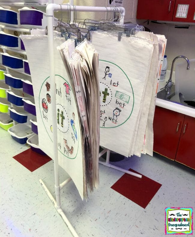 10 Awesome Ideas for Anchor Chart Organization and Storage