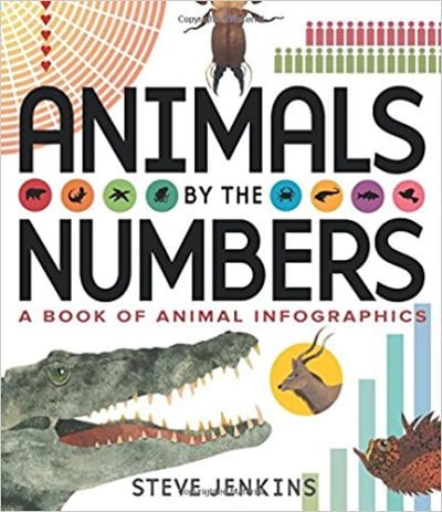 Book cover for Animals By the Numbers: A Book of Animal Infographics