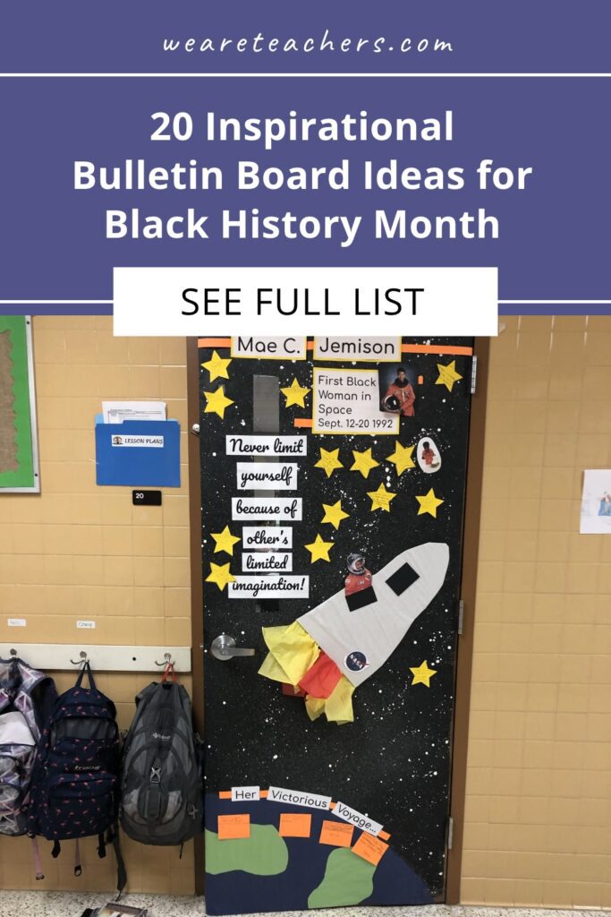 February is Black History Month and there is no better way to celebrate than with a creative bulletin board or door decoration!