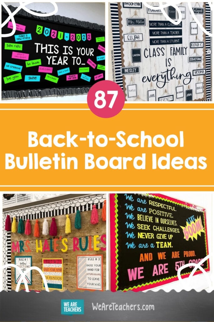 90 Back-to-School Bulletin Board Ideas from Creative Teachers